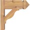 Ekena Millwork Funston Arts & Crafts Smooth Outlooker, Western Red Cedar, 5 1/2"W x 12"D x 12"H OUT06X12X12FST03SWR - alternate 2